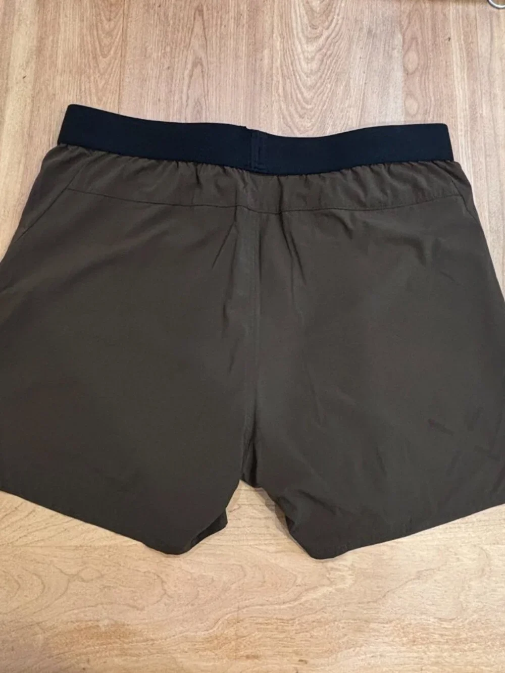 Ten Thousand Tactical Short Lined Chocolate Brown Ripstop Athletic Shorts